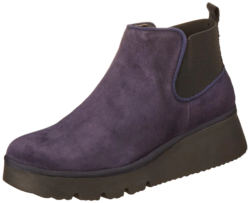 FLY London Women's PADA403FLY Ankle Boot, Navy, 8 UK