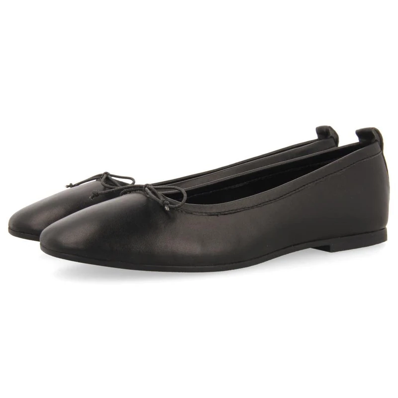 GIOSEPPO PIERBACH, Women's Ballet Shoes, Black, 38 EU, Black/White, 6 UK