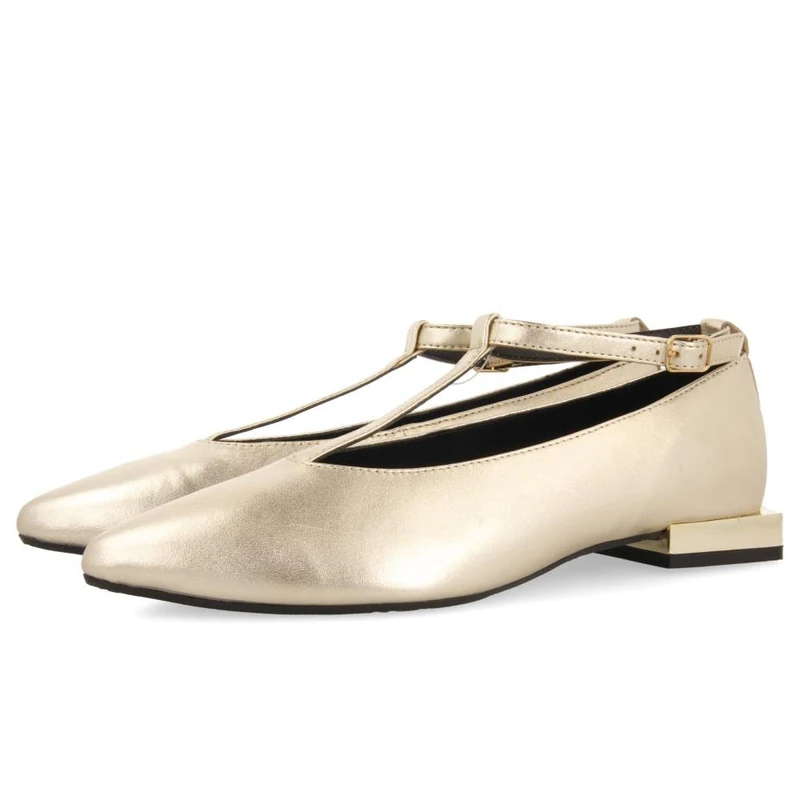 GIOSEPPO RATHO, Women's Ballet Shoes, Gold, 37 EU, Gold, 5 UK