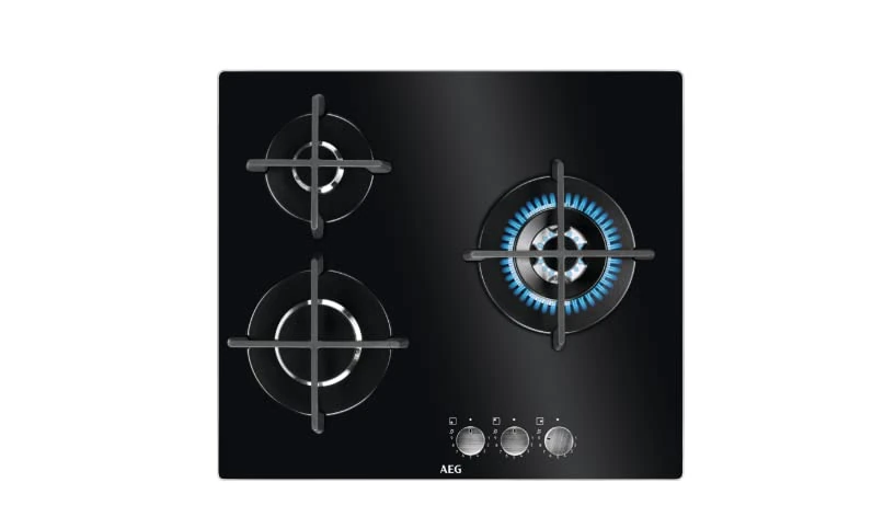AEG HKB63320NB 3f Glass Black