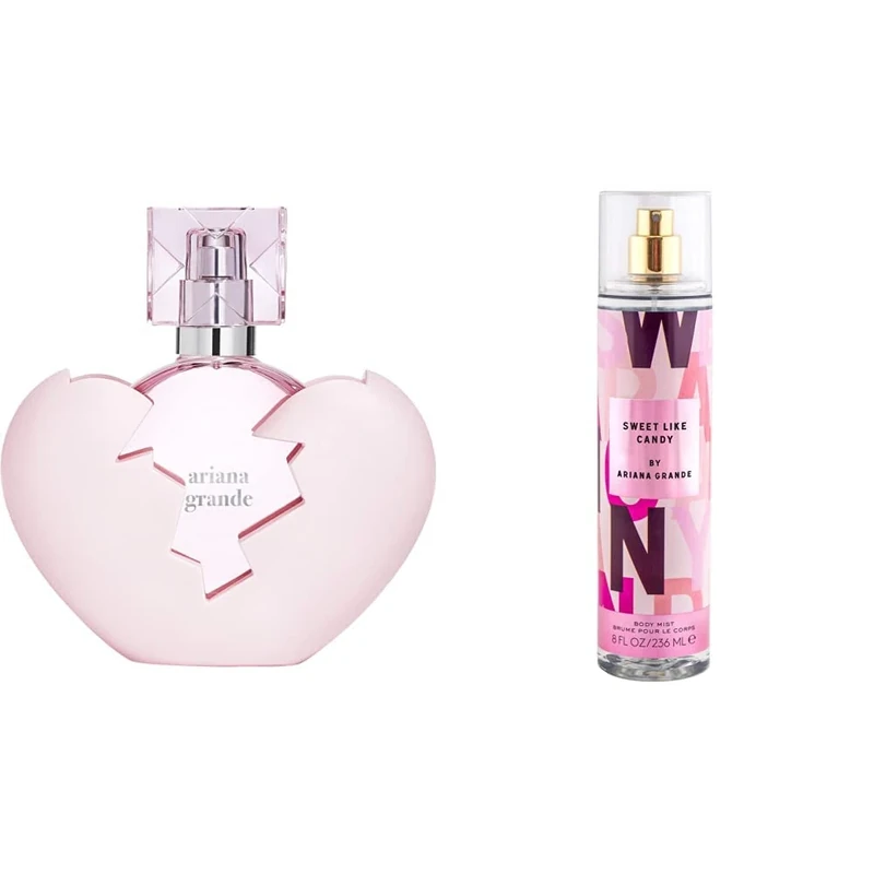Ariana Grande Thank U, Next 100Ml Edp & Sweet Like Candy Body Mist, 236 Milliliters
