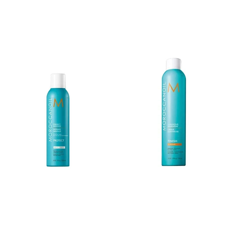 Moroccanoil Perfect Defense, 225ml & Luminous Hairspray Strong, 330ml