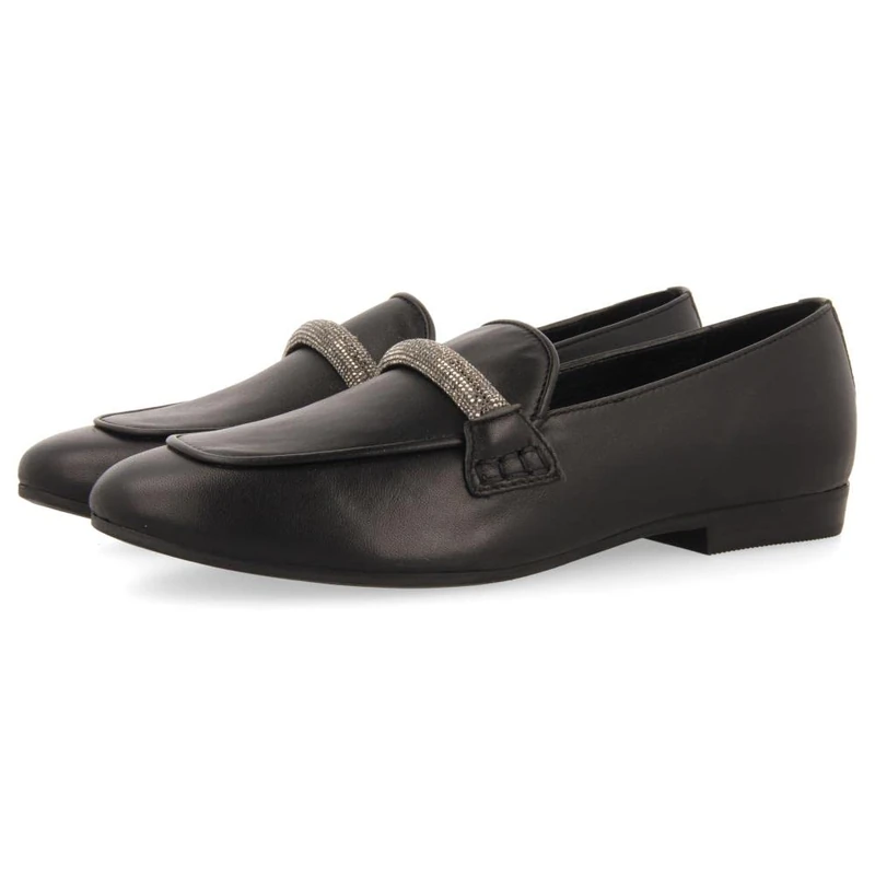 GIOSEPPO Ringsted, Women's Loafer, Black/White, 5 UK - Image 1