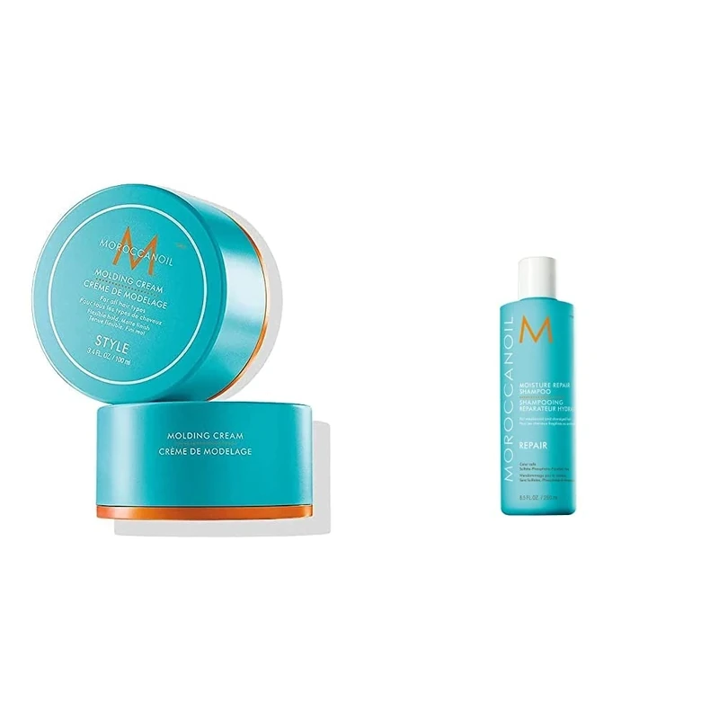 Molding Cream & Moisture Repair Shampoo, 250ml