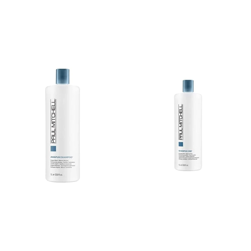 Paul Mitchell Awapuhi Shampoo, 1 L & Shampoo One 1000ml