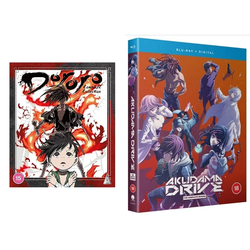 Dororo Collection BLU-RAY [2021] & Akudama Drive The Complete Series + Digital copy [Blu-ray]