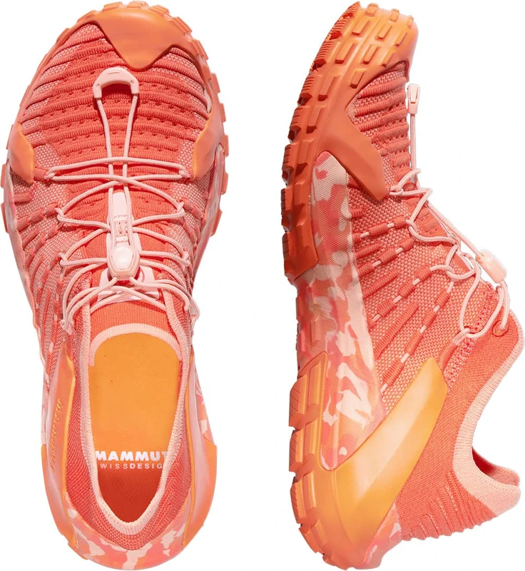 Mammut Women's Hueco Knit II Low Approach & Hiking Shoes, D Salmon L Salmon, 8 UK
