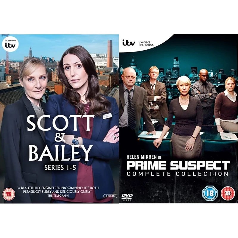 Scott & Bailey - Series 1-5 Box Set [DVD] [2016] & Prime Suspect - The Complete Collection [DVD]