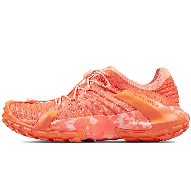 Mammut Women's Hueco Knit II Low Approach & Hiking Shoes, Dark Salmon Light Salmon, 8 UK