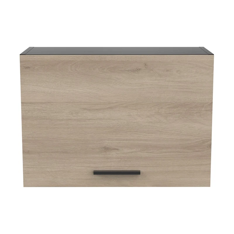 Demeyere Mobile Cucina sotto Cappa-1 copriwater-Origan-Made in France-Garanzia 2 Anni, Legno ingegnerizzato, Kronberg/Nero Opaco, L 60 x P 30 x H 42 cm