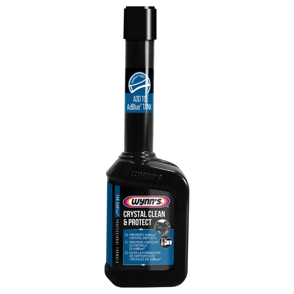 Wynn's Crystal Clean & Protect - Additive for Use with AdBlue® - Prevents Crystallisation in SCR Systems - Enhances Diesel Emission Control Performance - 125ml