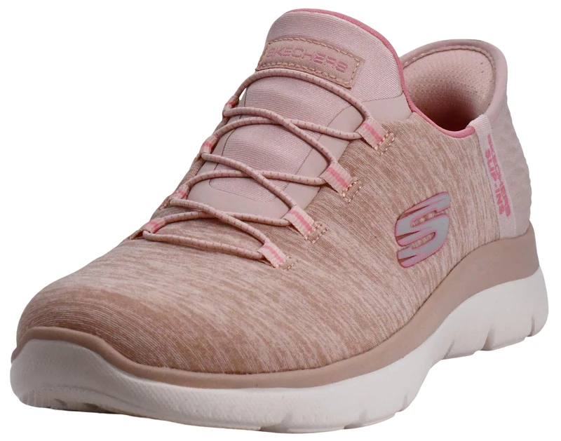 Skechers Women's Slip-on Summits - Dazzling Haze - Rose - UK 8
