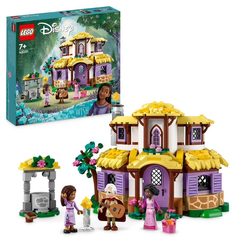 LEGO Disney Wish Asha's Cottage Playset - 43231 Toy Set