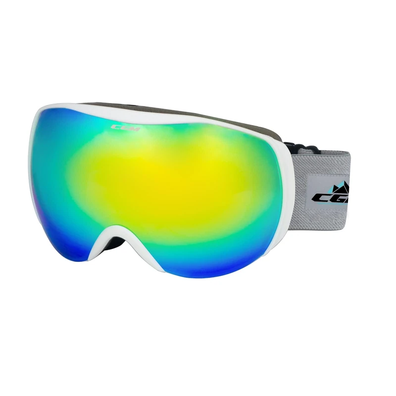 CGM Ski Goggles 780A JOY White Lens IRIDIUM PLUS Gold S3 (8%-18%) - Image 1