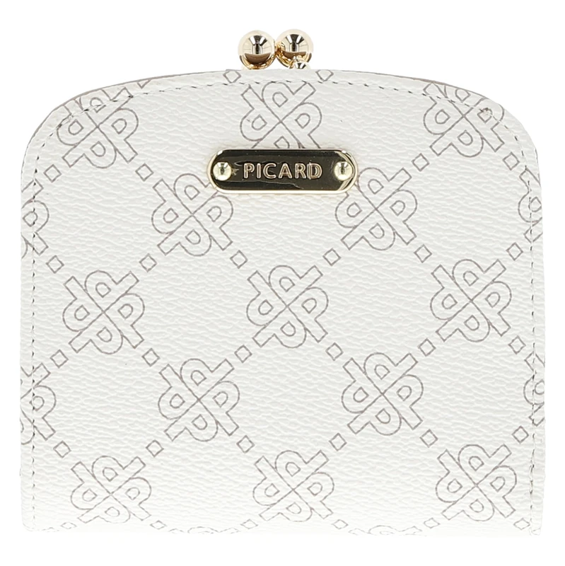 Picard Euphoria Women's Purse Small Width 3 cm Height 9 cm Length 10 cm with Swing Closure Everyday Use Going Out Monogram, Cream, One Size