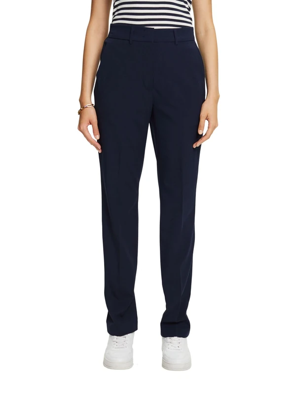 ESPRIT Women's 993ee1b404 Trouser, 400/Navy, 36W x 32L
