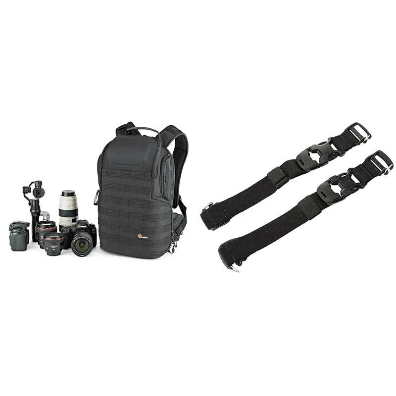 Lowepro ProTactic 350 AW II Modular Backpack with All Weather Cover, Black