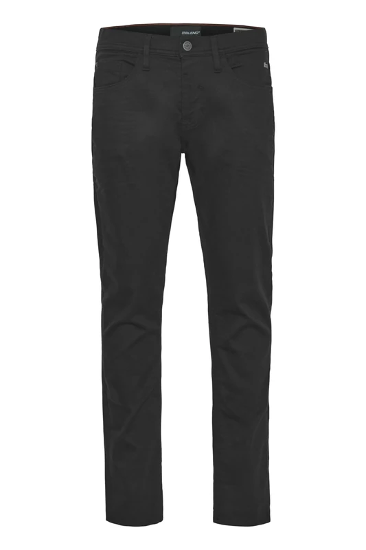 Blend Men's Twister Fit Multiflex Noos Casual Trousers, Denim Unwashed Black (200300), 34 W/32 L