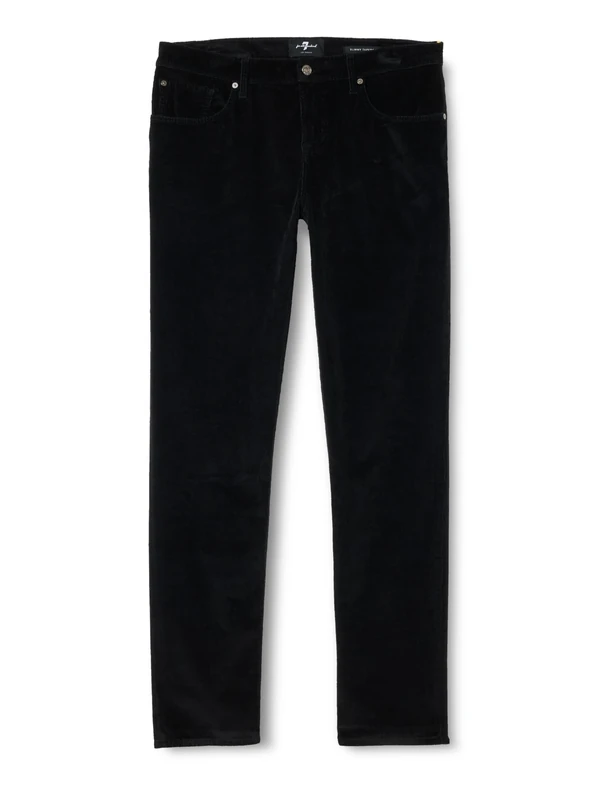 7 For All Mankind Men's Jsmxc950 Trousers, Black, 20 - Image 1