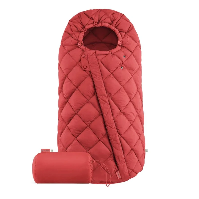 CYBEX Gold Footmuff Snøgga 2, For Buggies, For Children from 6 Months to 3 Years, TOG 4, Hibiscus Red