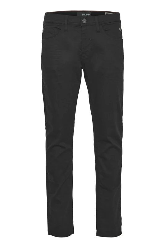 Blend Men's Twister Fit Multiflex Noos Slacks, Denim Unwashed Black (200300), 32 W/34 L