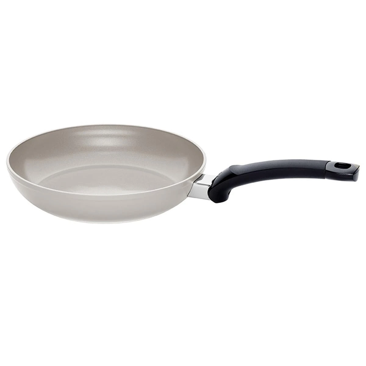 Fissler Ceratal Classic/Aluminium Frying Pan, Ceramic-Coated (Diameter 28 cm) Ceramic Non-Stick Frying Pan, Induction, Grey
