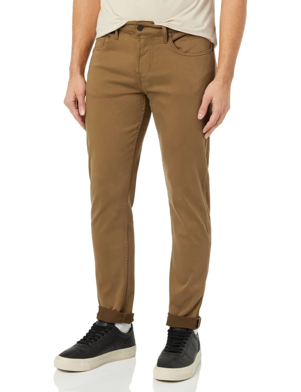 7 For All Mankind Men's Jsmxv600 Pants, Brown, W34