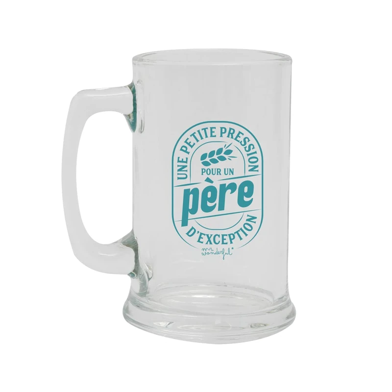 Mr Wonderful Beer Tankard - A Little Press for an Exceptional Father