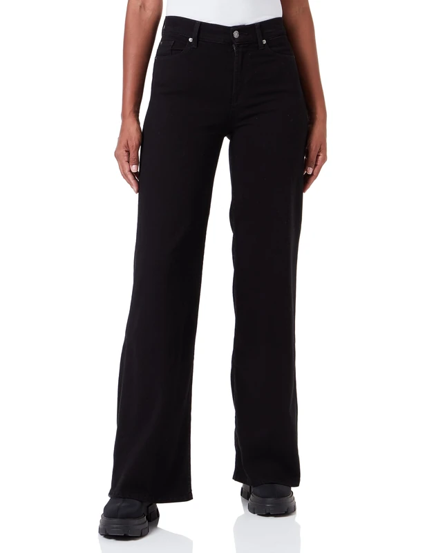 7 For All Mankind Women's Lotta Jeans - Black, W26