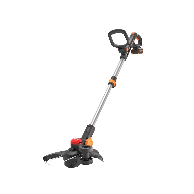 WORX Nitro WG173E.9 Cordless Grass Trimmer 20 V - Powerful Brushless Motor - 33 cm Cutting Circle - Comfortable Use Thanks to the Rubber Handle - PowerShare Compatible - Without Battery and Charger
