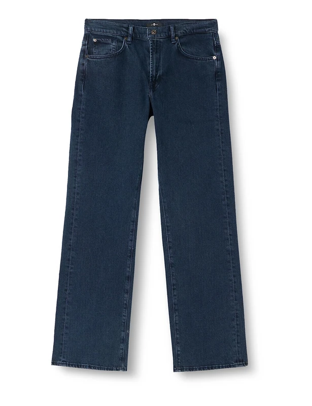 7 For All Mankind Tess Trouser Action, Dark Blue, W26