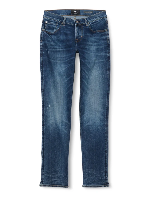 7 For All Mankind Men's JSMXC890 Jeans, Dark Blue, 28