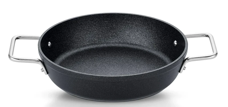 Fissler 24cm Serving Pan - Scratch-Resistant Nonstick Induction