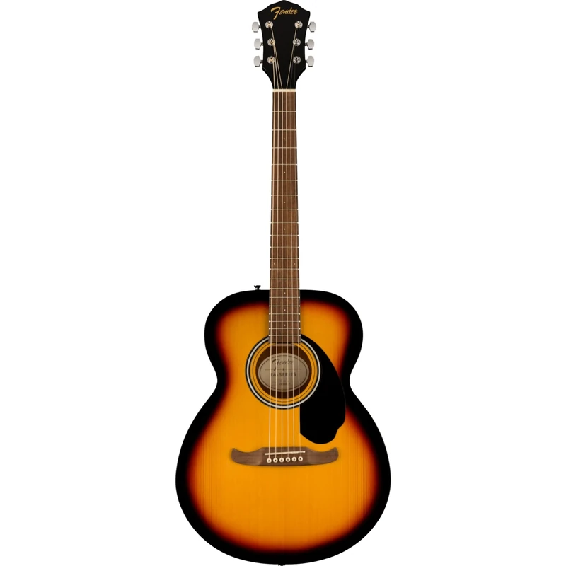 Fender DE FA-135 Concert Acoustic Guitar, Walnut Fingerboard, Sunburst