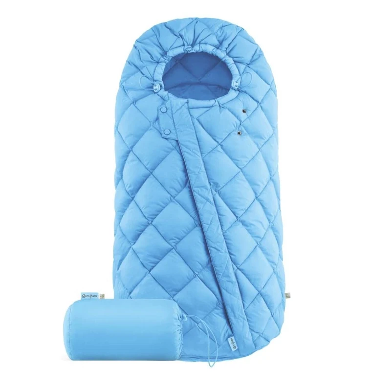 CYBEX Gold Footmuff Snøgga 2, For Buggies, For Children from 6 Months to 3 Years, TOG 4, Beach Blue
