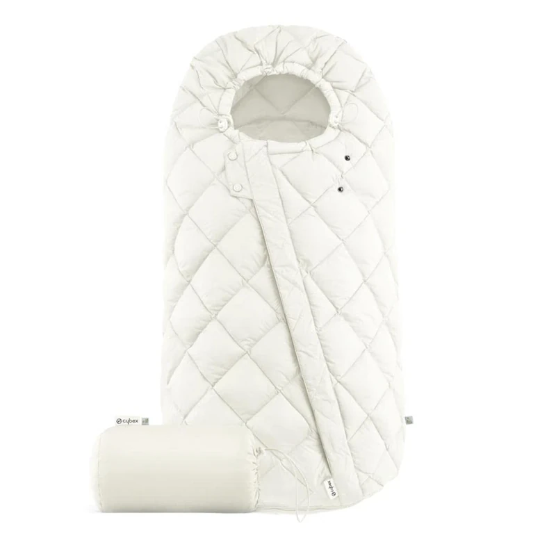 CYBEX Gold Footmuff Snøgga 2, For Buggies, For Children from 6 Months to 3 Years, TOG 4, Seashell Beige