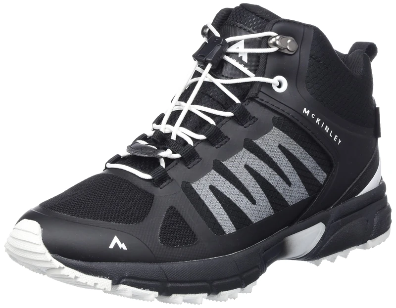 Mckinley Women's Kansas Climbing Shoe, Black Night/White, 8 UK