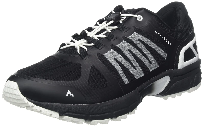 McKinley Women's Kansas Iii Track Shoe, Black Night/White, 10 UK