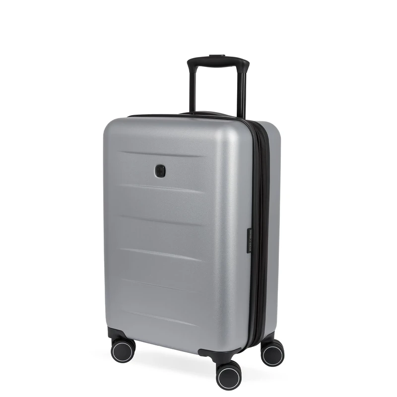 SwissGear 8020 Eclipse Hardside Expandable Luggage with Spinner Wheels, Ultimate Grey, 3-Piece Set (18/24/27), 8020 Eclipse Hardside Expandable Luggage with Spinner Wheels