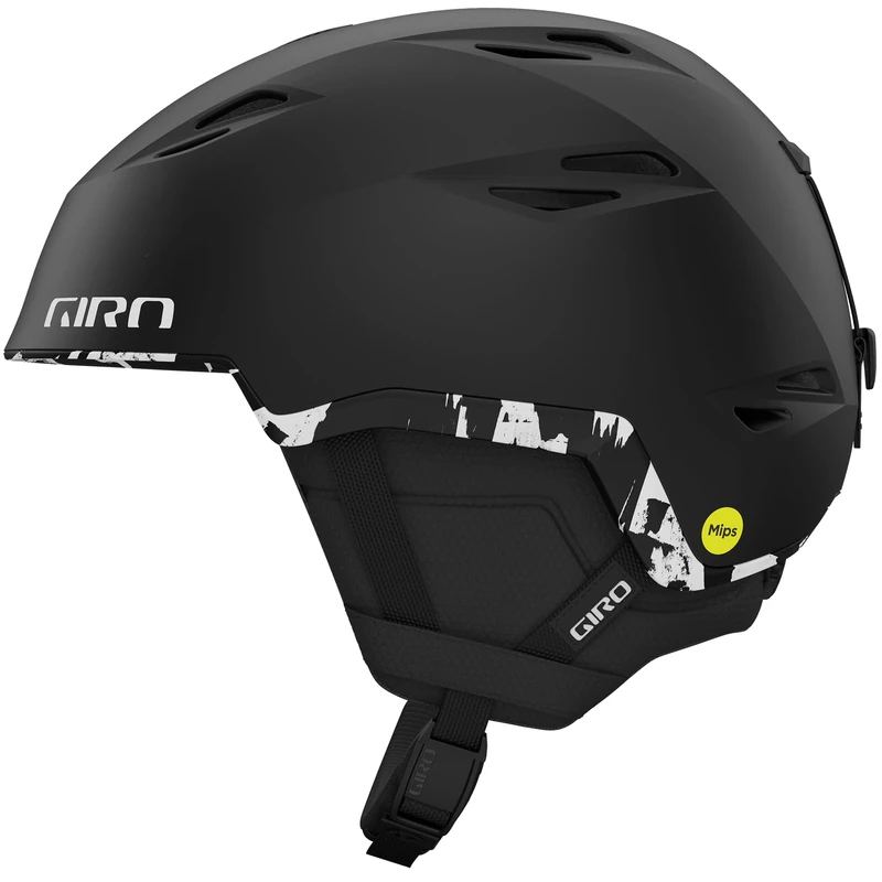 Giro Grid Spherical MIPS Snow Helmet - Matte Black Stained - Medium 55.5-59CM