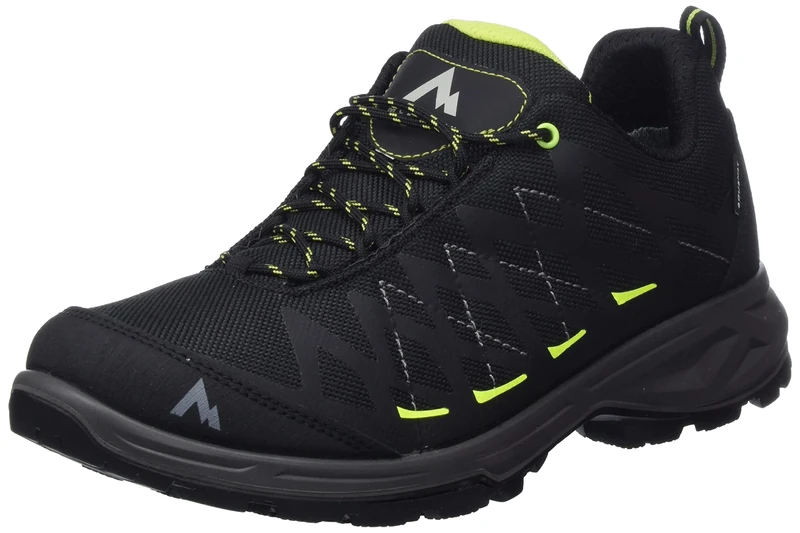 Mckinley Men's Explorer Track Shoe, Black Night/Green Li, 7 UK