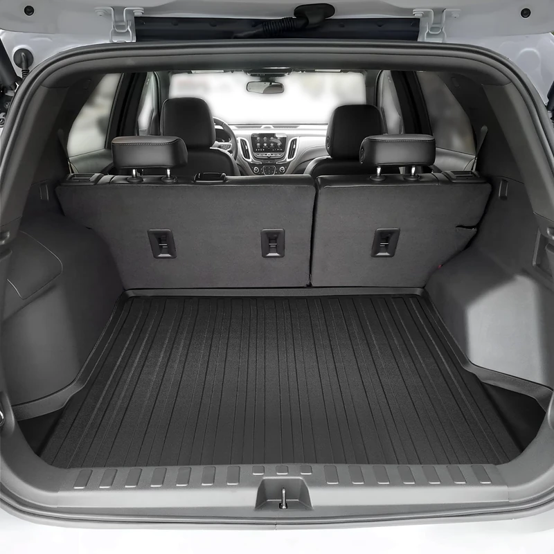 Premium Cargo Liner for Chevrolet Equinox SUV 2018-2023 - 100% Protection - Custom Fit Car Trunk Mat - Easy-to-Wash & All-Season Black Cargo Mat - 3D Shaped Laser Measured Trunk Liners for GMC Terrain