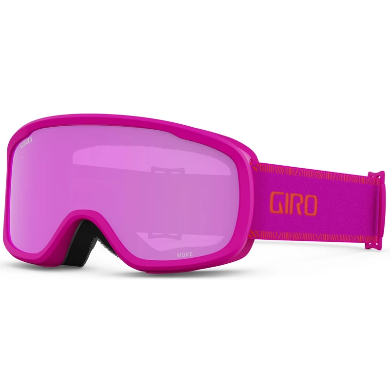 Giro Womens Moxie Ski/Snow Goggles - Pink Chute - Amber Pink/Yellow Lens