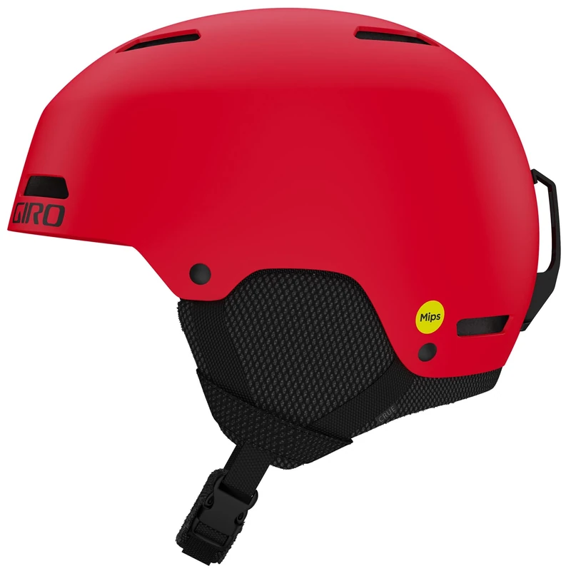 Giro Crue MIPS Youth Snow Helmet - Matte Bright Red - Medium 52-55.5CM