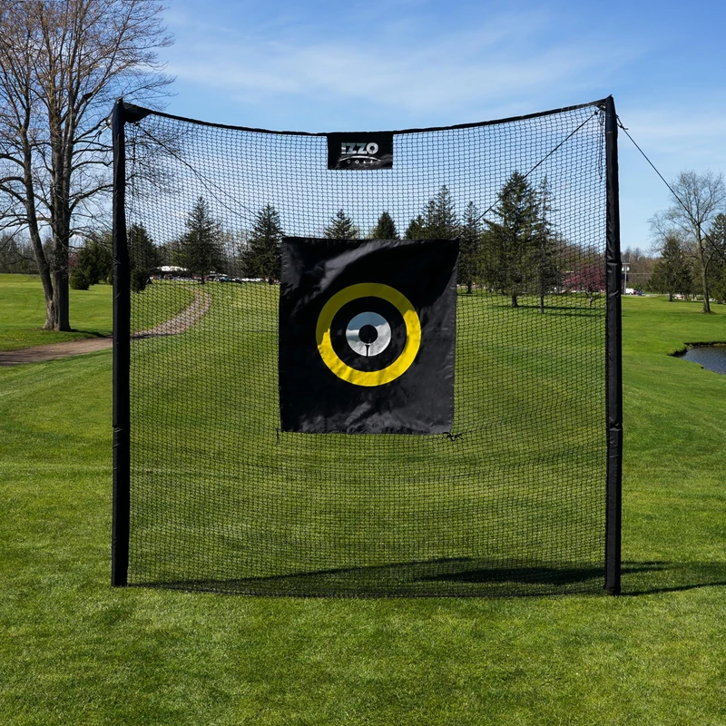 IZZO Golf Ground Staked Hitting Net