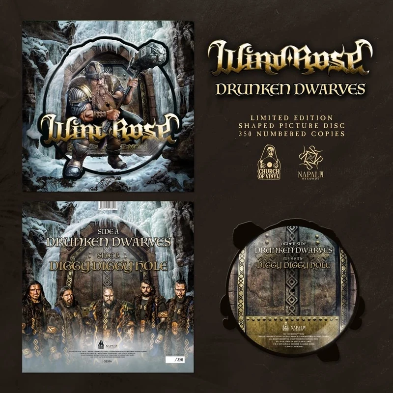 Drunken Dwarves/Diggy Diggy Hole [VINYL]