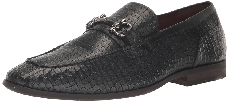 STACY ADAMS Men's Feronte Slip on Loafer, Black, 5 UK