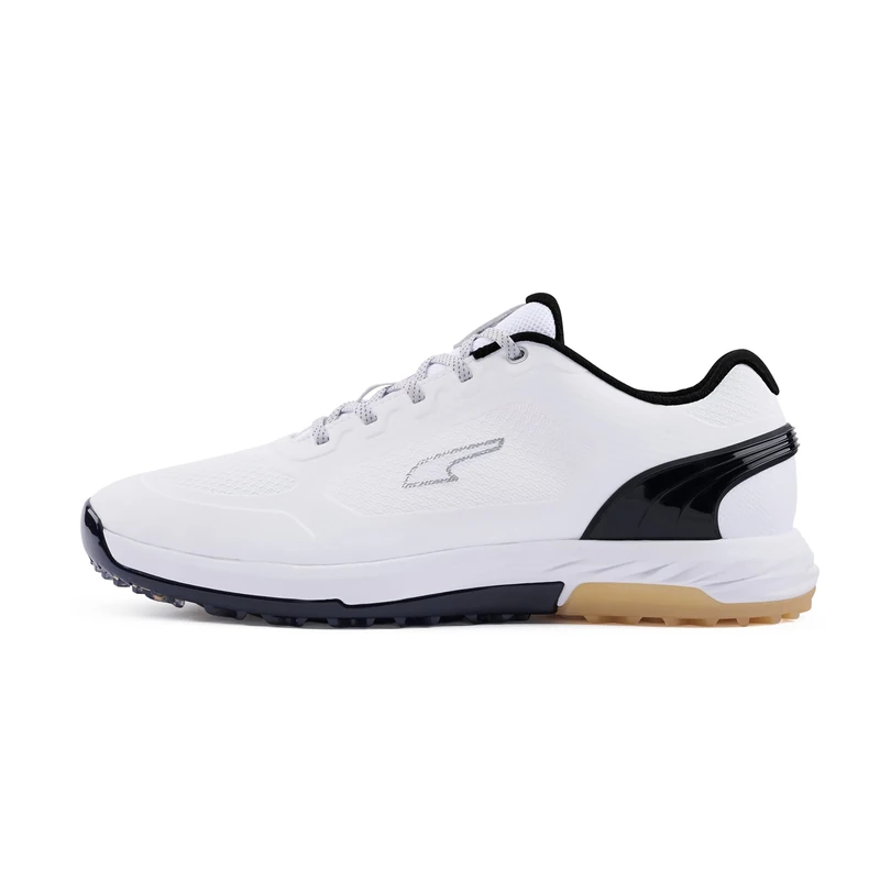 pumagolf Men's Alphacat Nitro Sneaker, Puma White-Puma Black-Gum, 8 UK