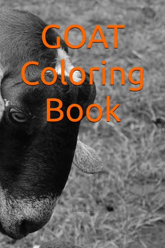 GOAT Coloring Book - Creative Adult & Kids Art