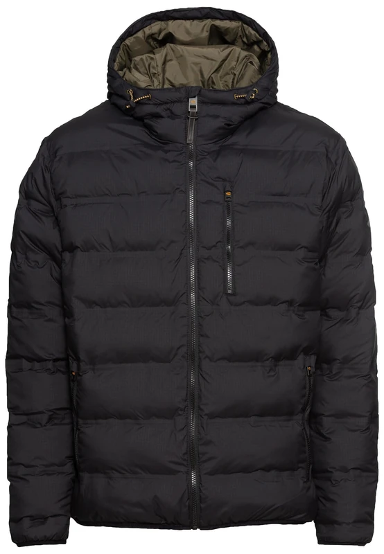 camel active Men's Waterproof and windproof Texxactive blouson Jacket, black, 102 cm